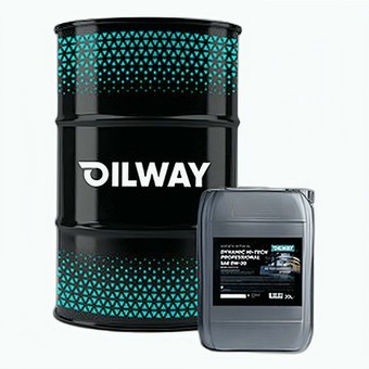 Моторное масло OilWay Dynamic Hi-Tech Professional, 0W-30, 180 кг, синтетика