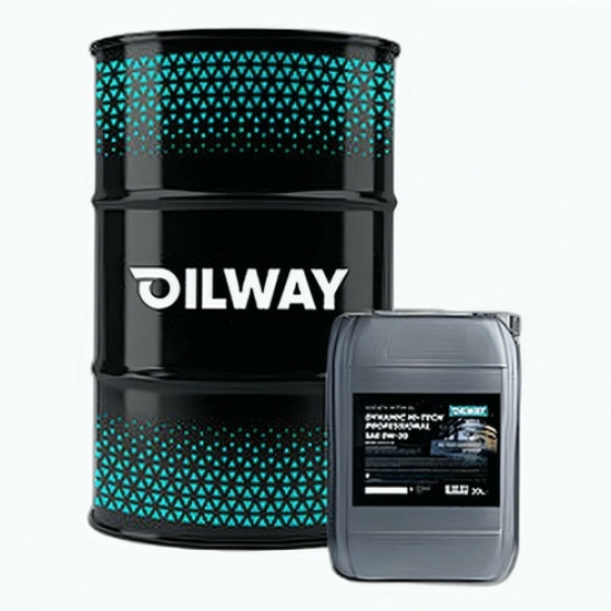Моторное масло OilWay Dynamic Hi-Tech Professional, 0W-30, 180 кг, синтетика