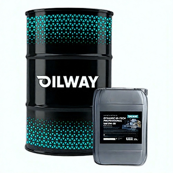 Моторное масло OilWay Dynamic Hi-Tech Professional, 0W-40, 180 кг, синтетика