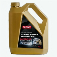 Моторное масло OilWay Dynamic Hi-Tech Professional, 10W-40, 4 л, полусинтетика