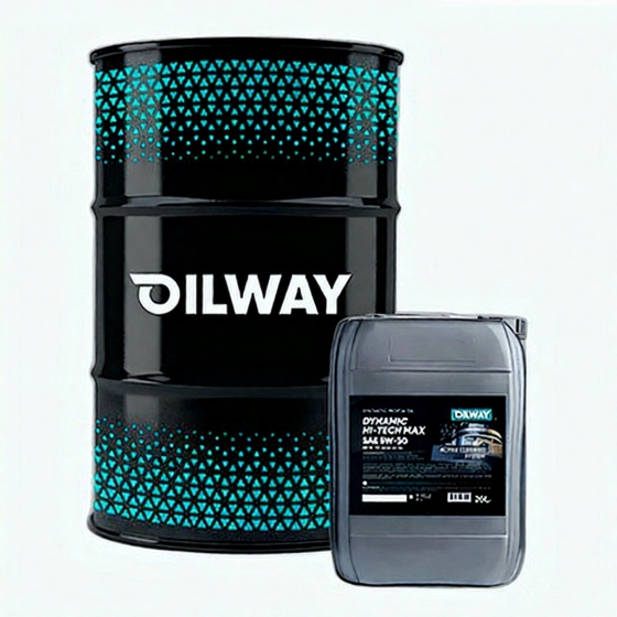 Моторное масло OilWay Dynamic Hi-Tech Max, 5W-30, 20 л, синтетика