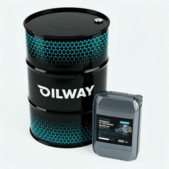 Моторное масло OilWay Dynamic Hi-Tech Max, 5W-40, 20 л, синтетика