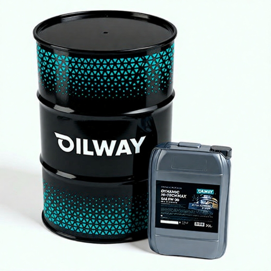Моторное масло OilWay Dynamic Hi-Tech Max, 10W-40, 20 л, полусинтетика