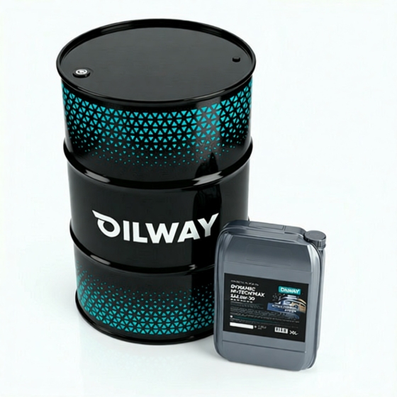 Моторное масло OilWay Dynamic Hi-Tech Long Life, 5W-40, 180 кг, полусинтетика