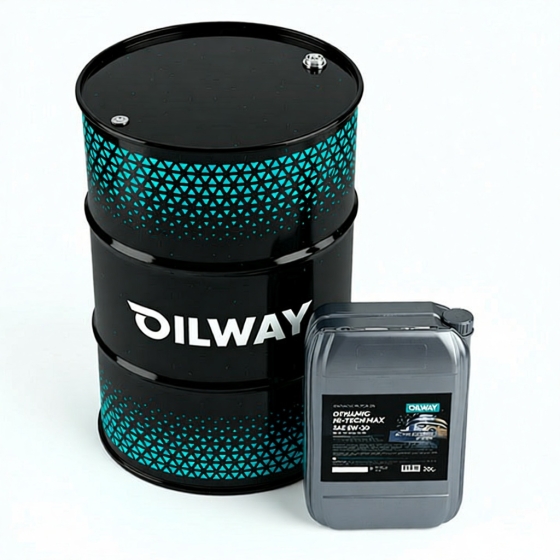 Моторное масло OilWay Dynamic Hi-Tech Long Life, 10W-40, 180 кг, полусинтетика