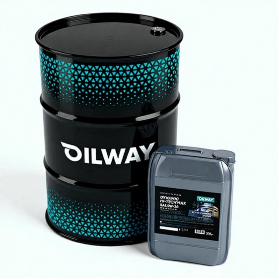 Моторное масло OilWay Dynamic Hi-Tech Long Life, 15W-40, 180 кг, минеральное