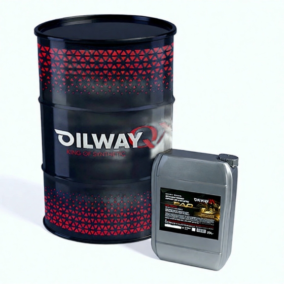 Грузовое масло OilWay Dynamic Expert Long Life PAO, 10W-40, 180 кг, синтетика