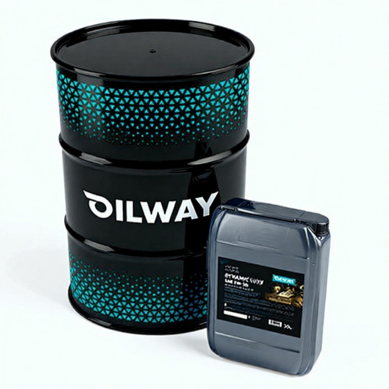 Грузовое масло OilWay Dynamic Luxe, 5W-30, 180 кг, синтетика