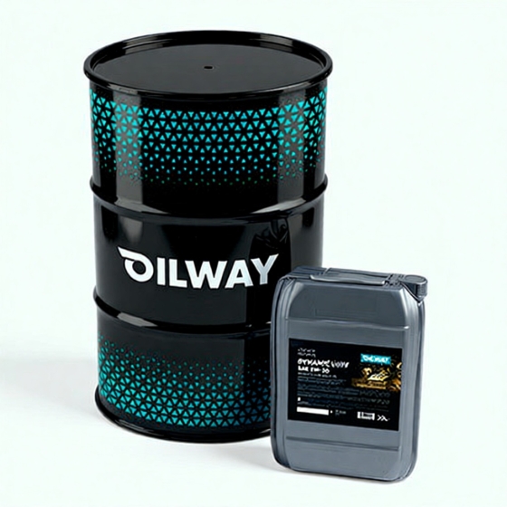 Грузовое масло OilWay Dynamic Luxe, 10W-40, 180 кг, синтетика