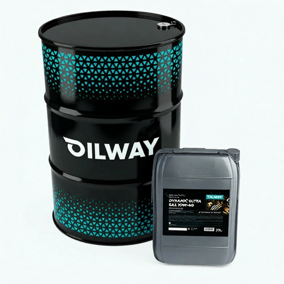Грузовое масло OilWay Dynamic Ultra, 5W-40, 180 кг, полусинтетика