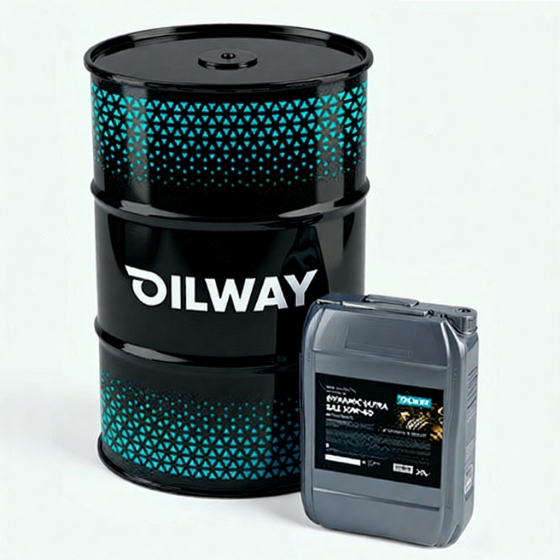 Грузовое масло OilWay Dynamic Ultra, 10W-40, 180 кг, полусинтетика