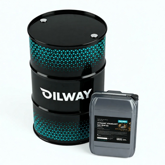 Грузовое масло OilWay Dynamic Standart, 15W-40, 180 кг, минеральное