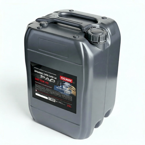 Моторное масло OilWay Dynamic CNG LA PAO, SAE 40, 20 л, синтетика