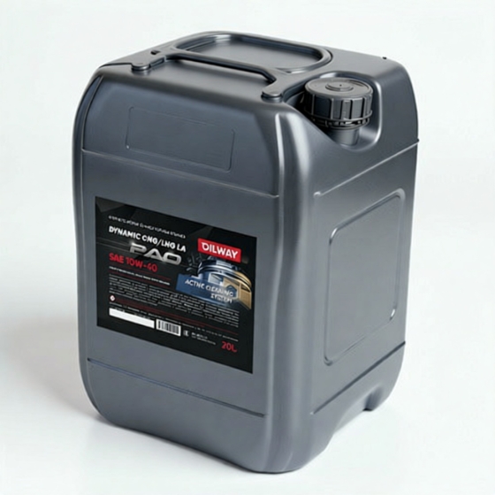 Моторное масло OilWay Dynamic CNG LA PAO, 10W-40, 20 л, синтетика