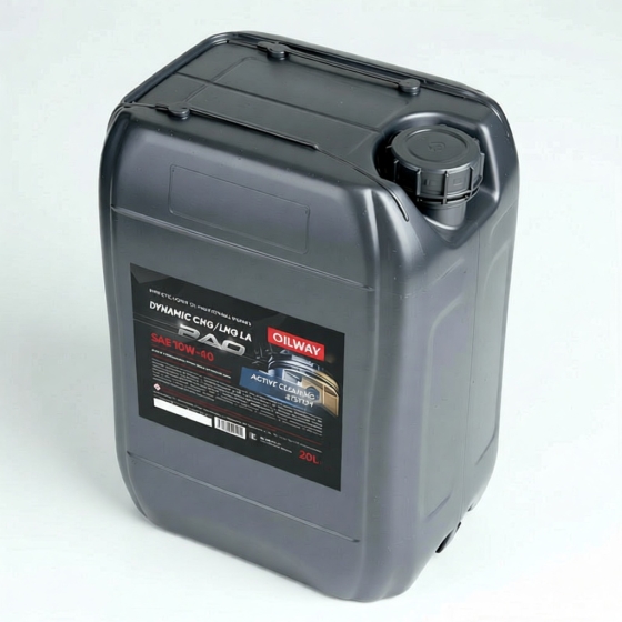 Моторное масло OilWay Dynamic CNG LA, 10W-40, 20 л, полусинтетика