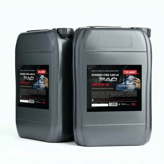Моторное масло OilWay Dynamic CNG LA, 10W-40, 20 л, полусинтетика