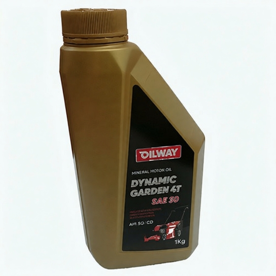 Моторное масло OilWay Dynamic Garden 4T, SAE 30, 4 л, минеральное