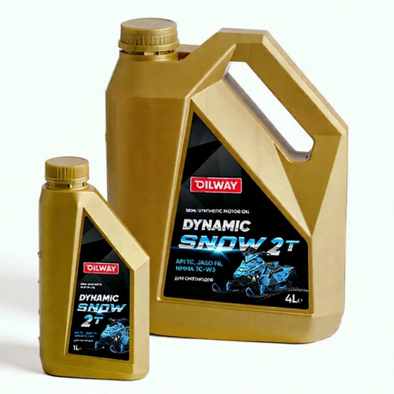 Моторное масло OilWay Dynamic Snow 2T, 20 л, полусинтетика