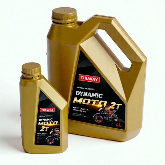 Моторное масло OilWay Dynamic Moto 2T, 20 л, минеральное
