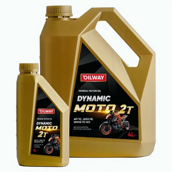 Моторное масло OilWay Dynamic Moto 2T, 20 л, минеральное