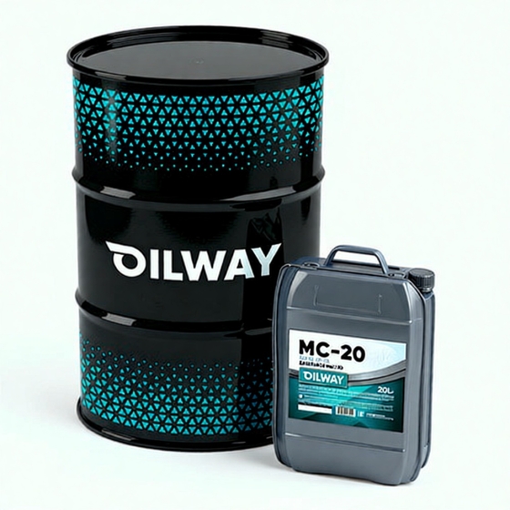 Грузовое масло OilWay МС20, SAE 50, 20 л, минеральное