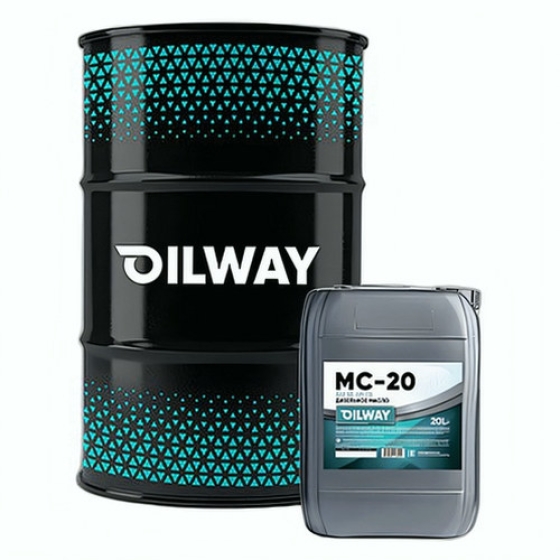 Грузовое масло OilWay МС20, SAE 50, 20 л, минеральное