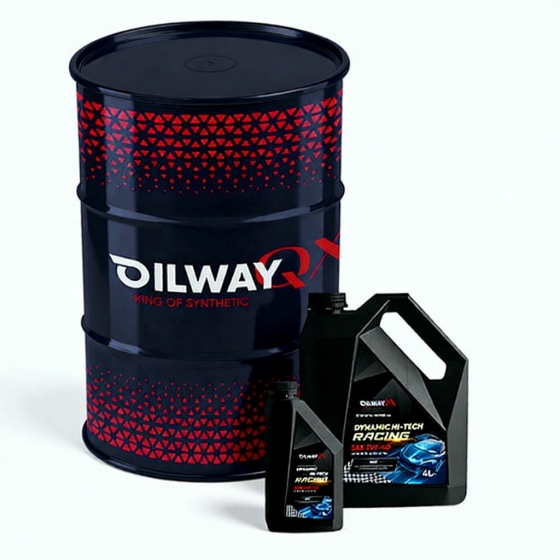 Моторное масло OilWay QX Dynamic Hi-Tech Racing, 5W-30, 180 кг, синтетика