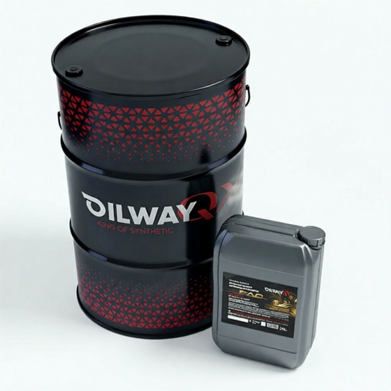 Грузовое масло OilWay QX Dynamic Expert Advanced Synthetic PAO, 5W-40, 180 кг, синтетика