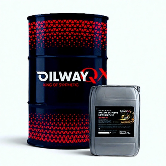 Моторное масло OilWay QX Dynamic Synthetic LongWay MS, 5W-40, 180 кг, синтетика