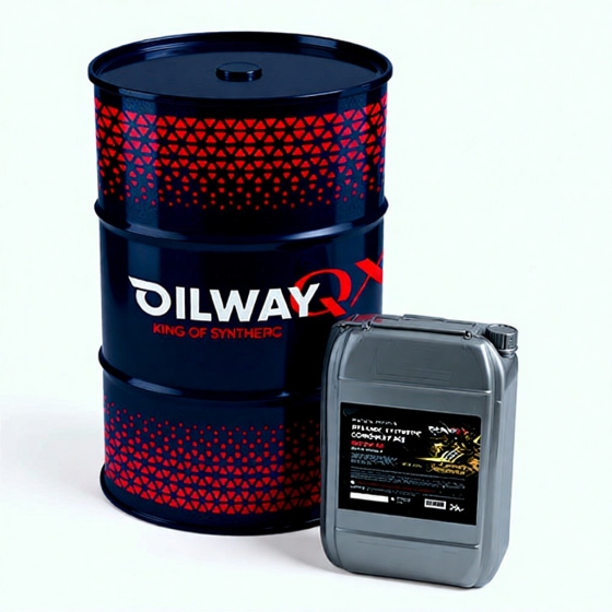 Моторное масло OilWay QX Dynamic Synthetic LongWay MS, 5W-40, 20 л, синтетика