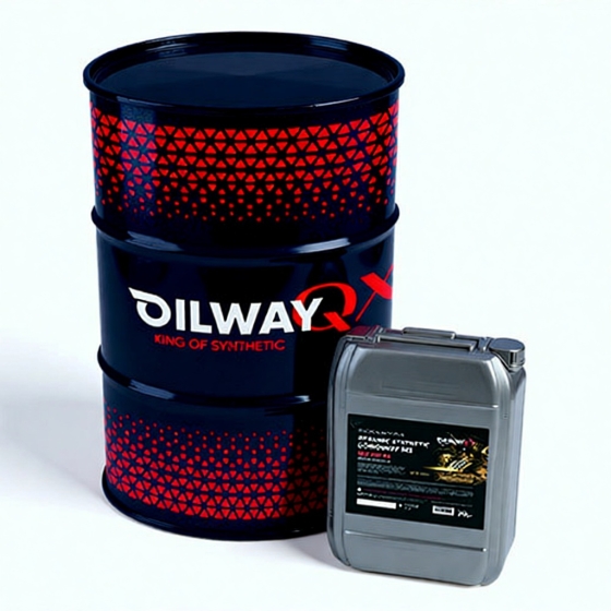 Моторное масло OilWay QX Dynamic Synthetic LongWay MS, 10W-40, 180 кг, синтетика
