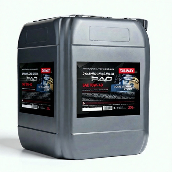 Моторное масло OilWay QX Dynamic CNG LNG LA PAO, 15W-40, 20 л, синтетика