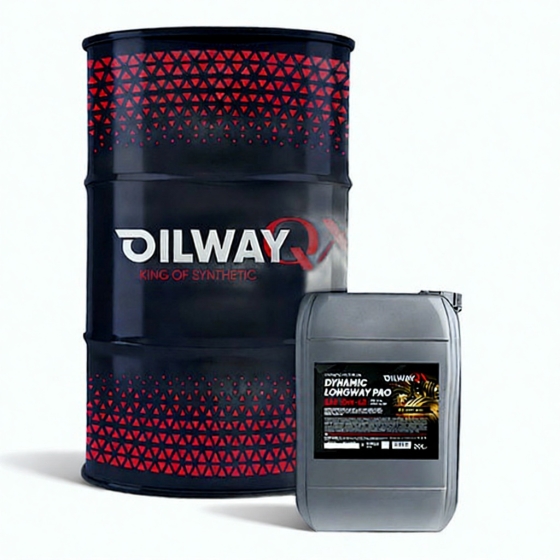 Грузовое масло OilWay QX Dynamic LongWay PAO, 10W-30, 180 кг, синтетика