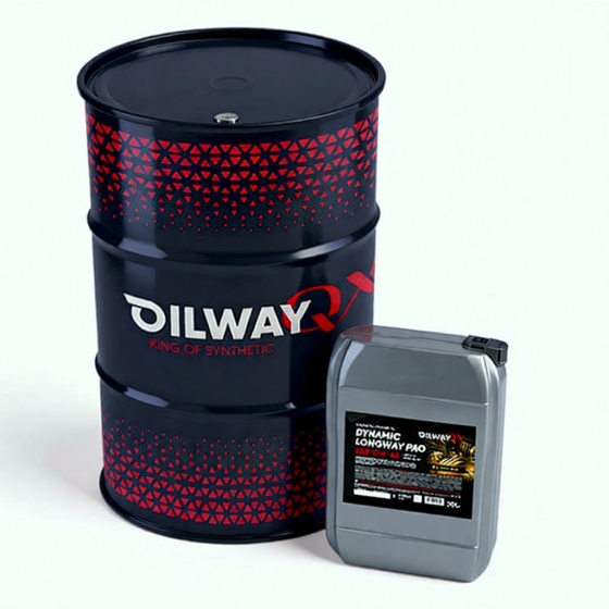 Грузовое масло OilWay QX Dynamic LongWay PAO, 10W-30, 20 л, синтетика