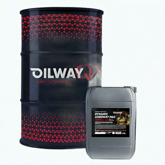 Грузовое масло OilWay QX Dynamic LongWay PAO, 5W-40, 180 кг, синтетика