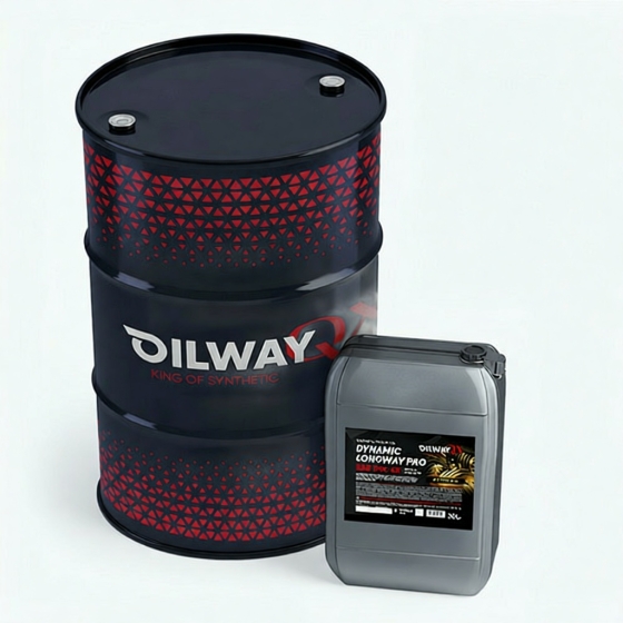Грузовое масло OilWay QX Dynamic LongWay PAO, 10W-40, 20 л, синтетика