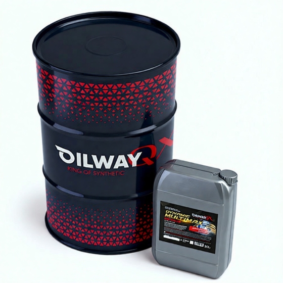Моторное масло OilWay QX Dynamic MultiMax, 10W-30, 180 кг, синтетика