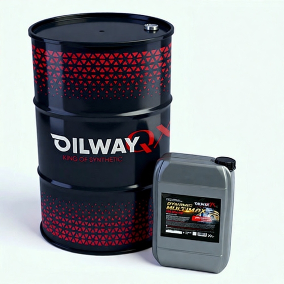 Моторное масло OilWay QX Dynamic MultiMax, 10W-40, 180 кг, синтетика