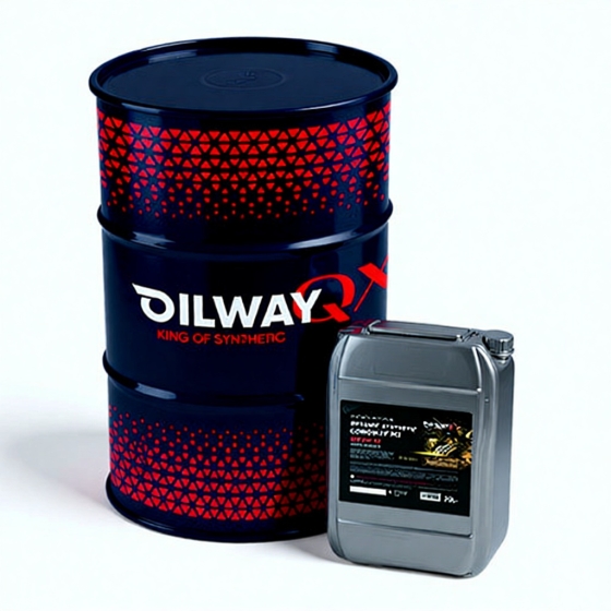 Моторное масло OilWay QX Dynamic Synthetic LongWay MS, 15W-40, 180 кг, синтетика