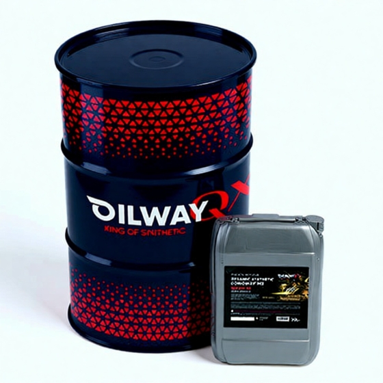 Моторное масло OilWay QX Dynamic Synthetic LongWay MS, 15W-40, 20 л, синтетика