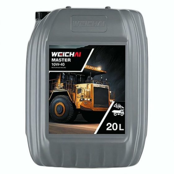 Грузовое масло Weichai Master, 10W-40, 20 л, синтетика