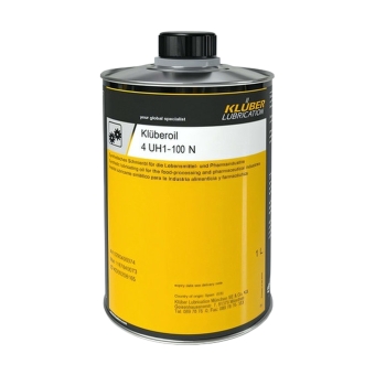 Пищевое масло KLUBER Kluberoil 4 UH1 - 100N ISO VG: 100, 1 л, синтетика