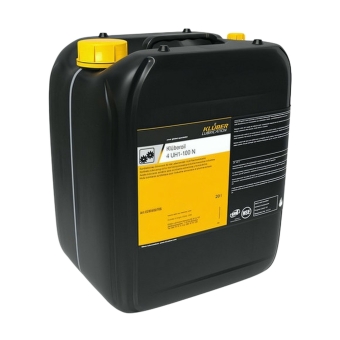Пищевое масло KLUBER Kluberoil 4 UH1 - 100N ISO VG: 100, 20 л, синтетика