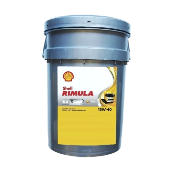 Дизельное моторное масло SHELL Rimula 15W-40, 18 кг, минеральное