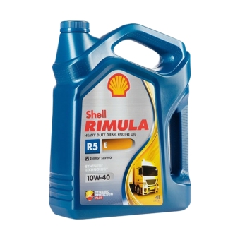 Дизельное моторное масло SHELL Rimula 10W-40, 4 л, полусинтетика