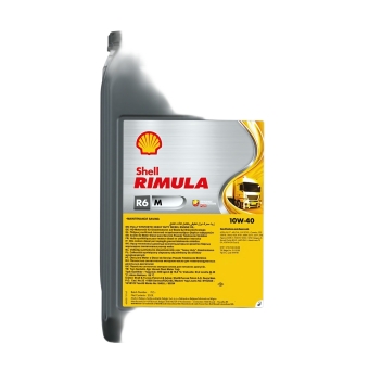 Дизельное моторное масло Shell Rimula R6 M 10W-40, 20 л, синтетика