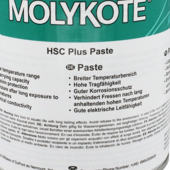 Molykote HSC Plus, 1 кг - Электропроводящая резьбовая паста
