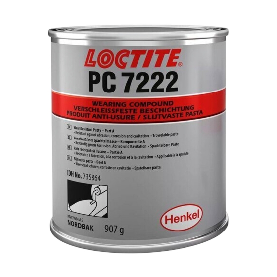Loctite 7222 - Прочный ремонтный состав, 1,36 кг