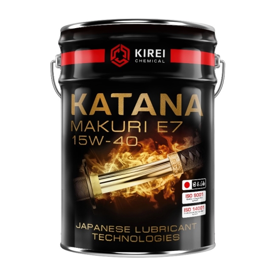 Моторное масло KATANA Makuri E7 15W-40, 200л, синтетика