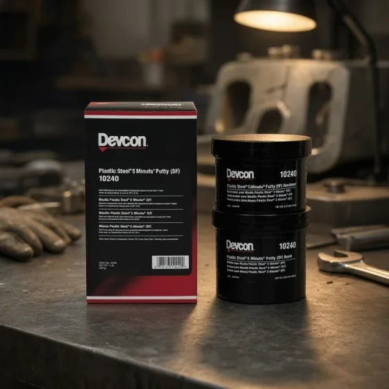 Devcon Plastic Steel 5-Minute Putty SF 10240, 454 г - Быстрый ремонт